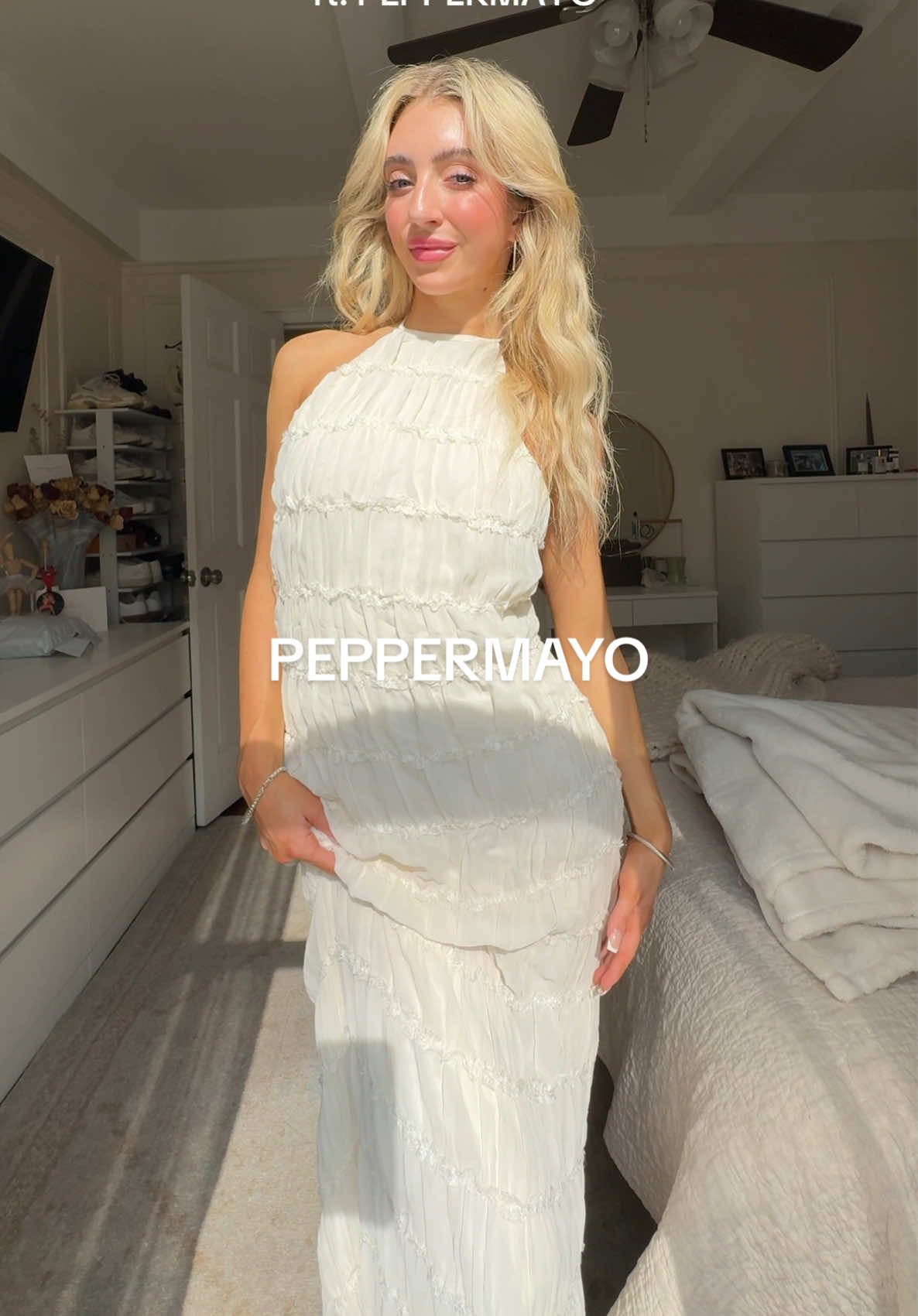 Dresses I’m bringing with me on vacation☀️🌊🥥✨ @@PEPPERMAYO##peppermayo##OOTD##vacationdress##summerdress
