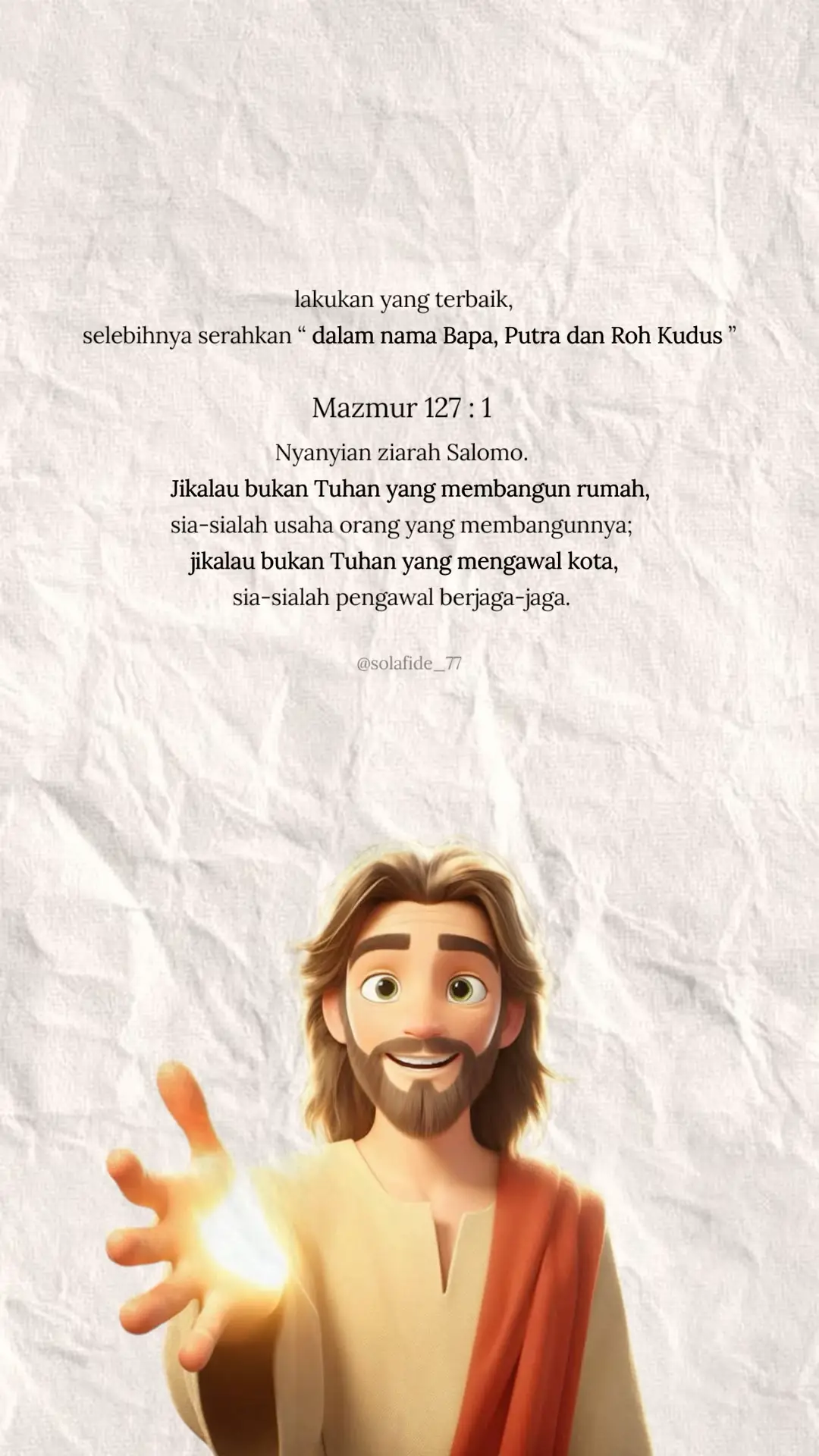 #kristen #katolik #yesus #motivasihidup #motivasidiri #fyp #motivasikehidupan #motivasirohani #storyrohanikristen #storyrohani #motivasikristen #lagurohanikristen #lagurohani #worship #godbless 