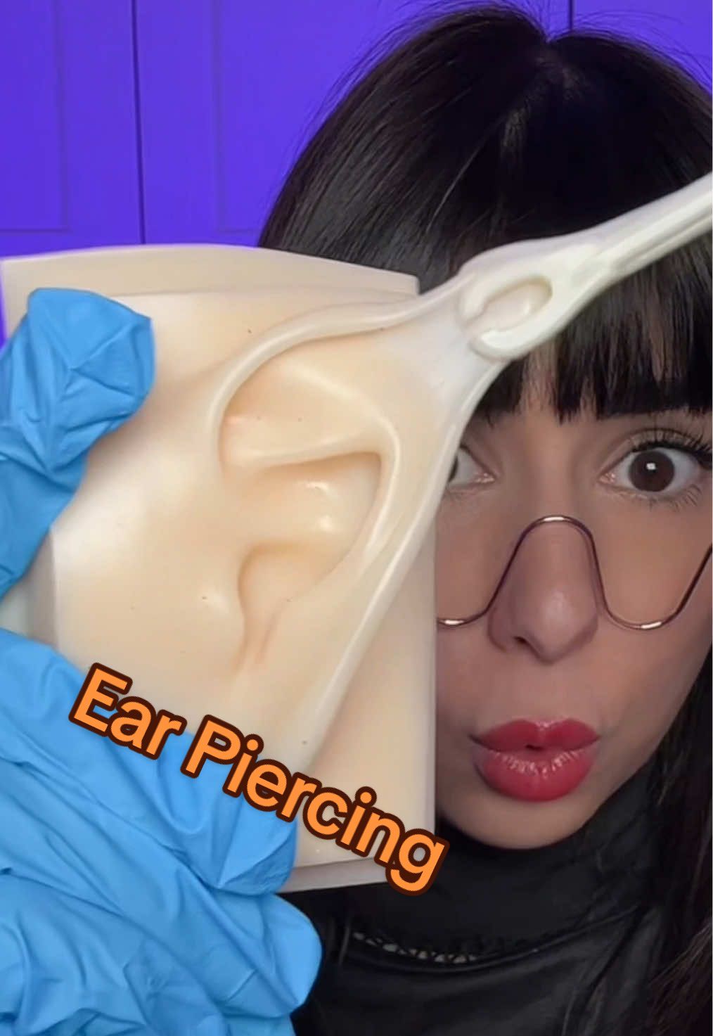 ASMR piercer gives you first ear piercing roleplay for sleep #asmr #asmrtriggers #asmr_tingles #asmrvideo #fypシ゚viral #CapCut 