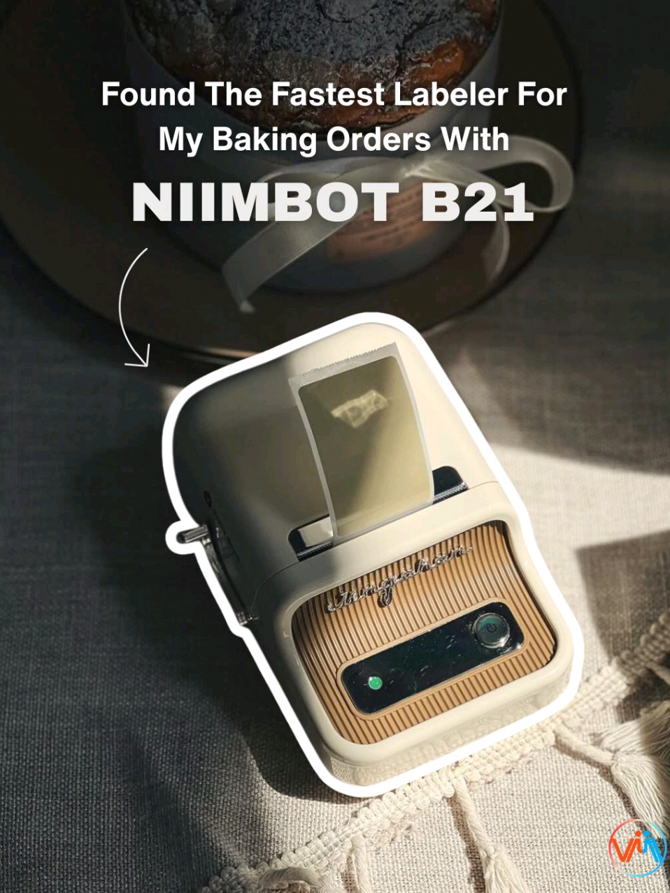 Meet the pretties and fastest labeler that I found 🔥 for my homemade baking business, 🍰 making my treats look even more delicious 😋 with the Niimbot B21 Label Maker! Because every delicious bite deserves a beautiful label! 🤩  #BakingBusiness #LabelMaker #Businesslabel #NiimbotB21 #SweetTreats