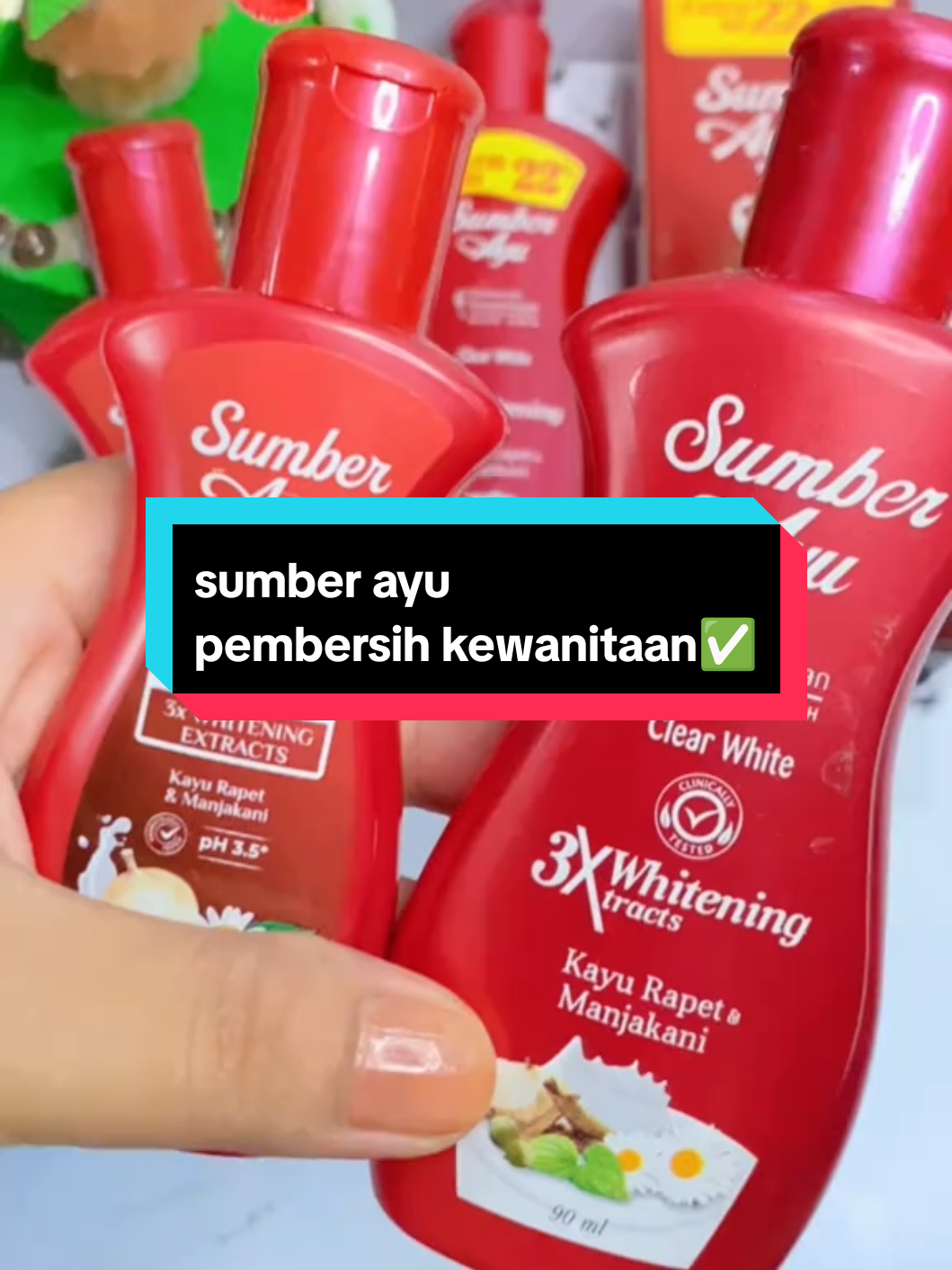 Sumber ayu pembersih kewanitaan✅#sumberayu #perawatan #pembersihkewanitaanviral #sumberayubodyscrub #sumberayumanjakanibrightening #sumberayuhygienewash #foryou #affiliatetiktok #viral #viralvideo #viraltiktok #fyp #fypage #foryou #rekomendasi #affiliatemarketing #affiliate #affiliatetiktok @sumberayuid 