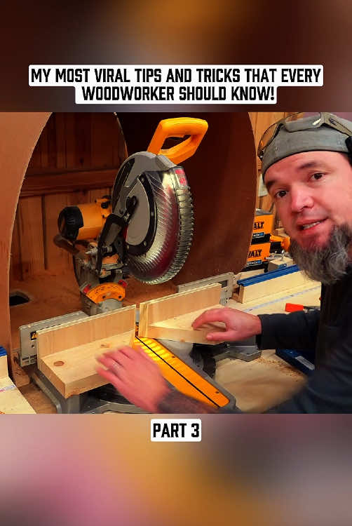 My Most Viral Tips and Tricks That Every Woodworker Should Know! - P3 #woodworking #build #art #transition #woods 