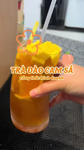 Công thức trà đào cam xả món quốc dân #tottochan #trasuatottochan #buithuantottochan  