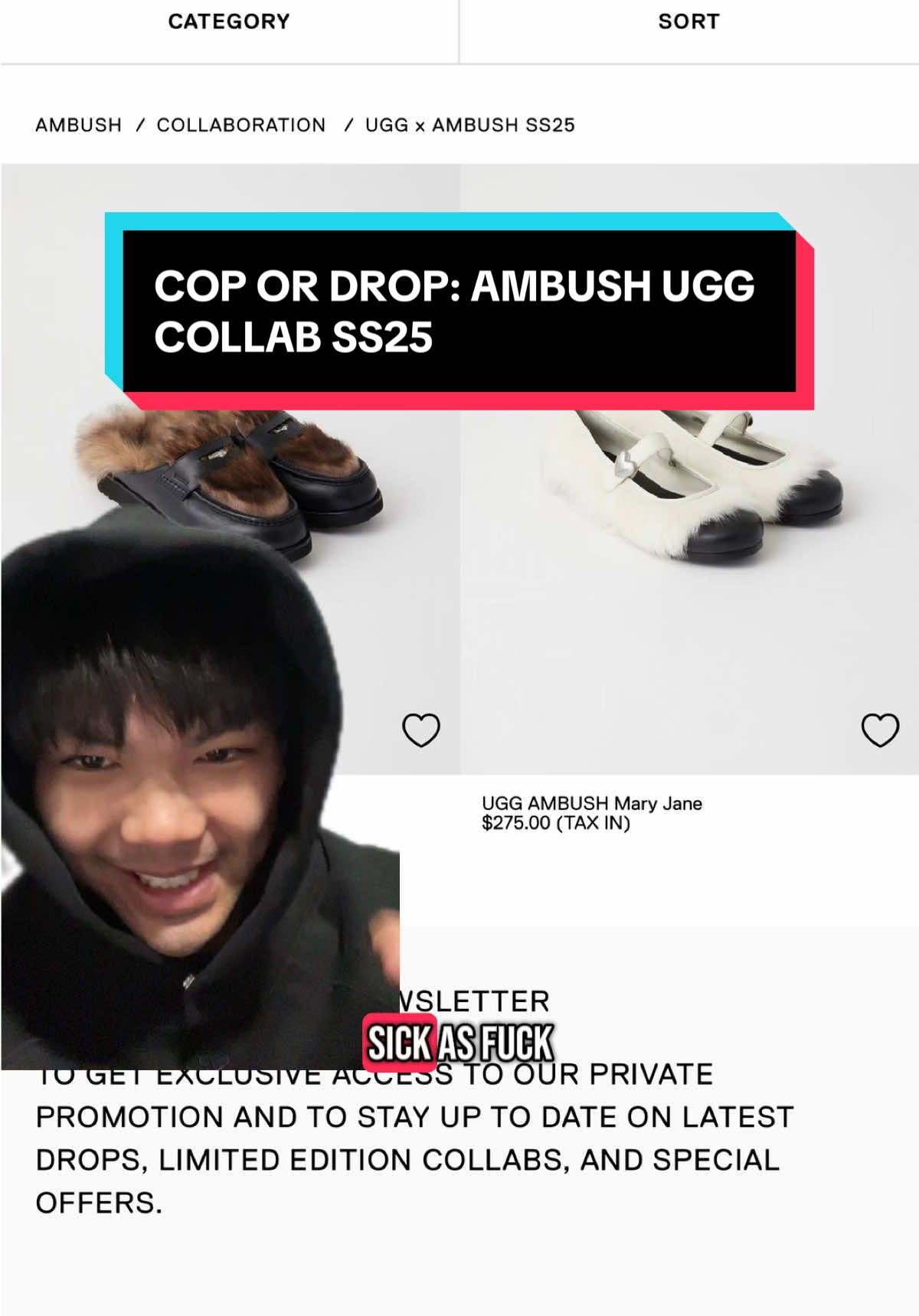 Would you cop? @AMBUSH_official  #streetwear #fashiontiktok #ambushofficial #greenscreen 