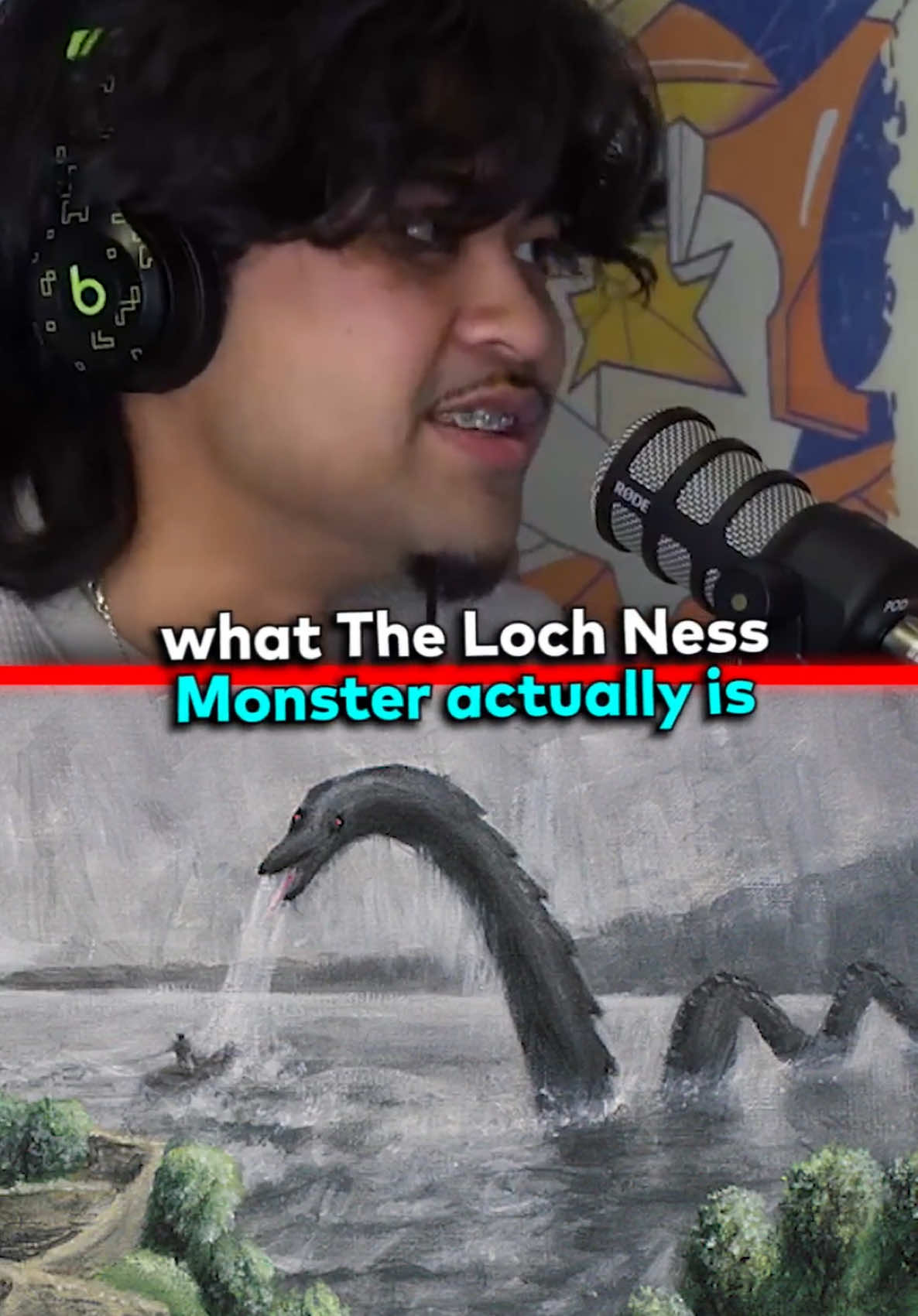Loch Ness Monster Theory 😱 #fyp #podcast #jumpersjump 