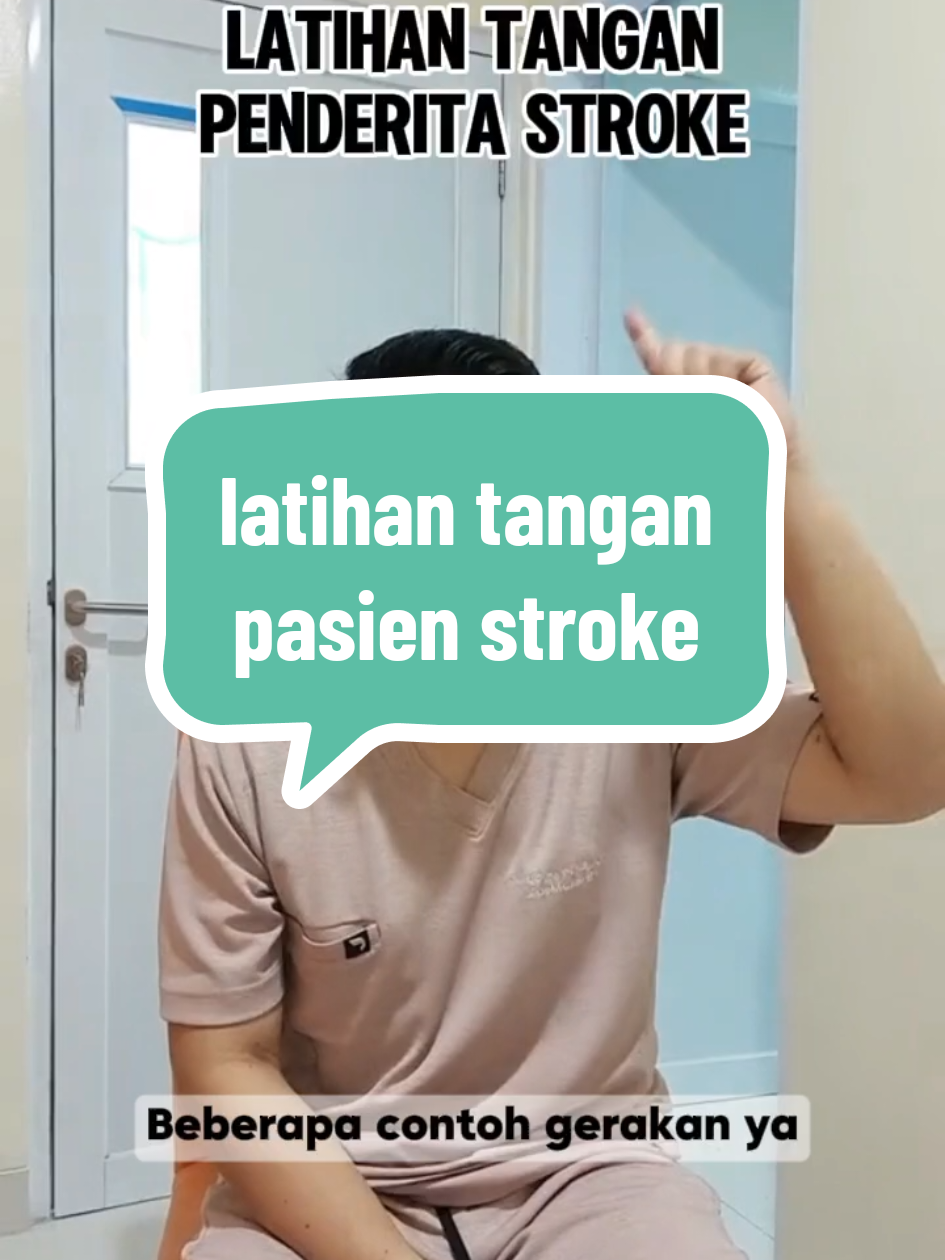 Latihan tangan penderita stroke #drpras #fyp #stroke #edukasikesehatan 