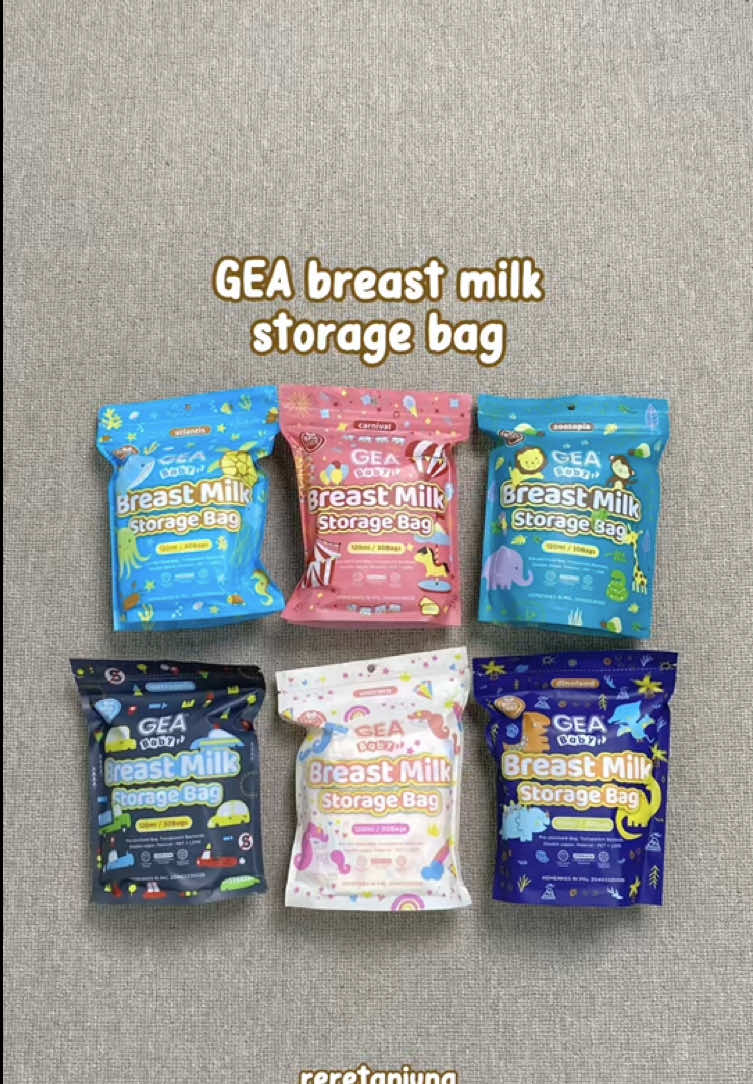 sugeng maringi welas lan ASI(H), bu! 🫶 #arsipnyarere #geababy #milkstorage #geastoragebag #breastmilkstorage 