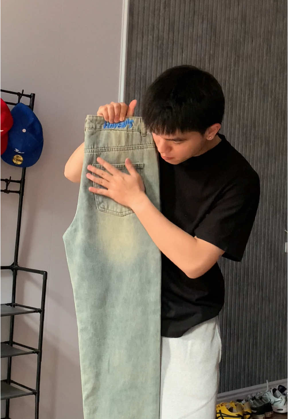 Jeans suông wash vintage - bạn đã sở hữu item hot hit này của Haven’ss chưa??  #havens #havensjeans #jeans #denim #OOTD #grwm 