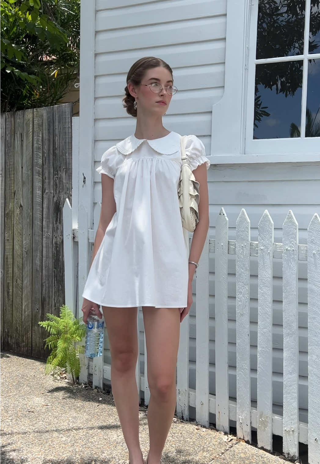Your favourite babydoll blouse is now in dress form.ೃ࿔