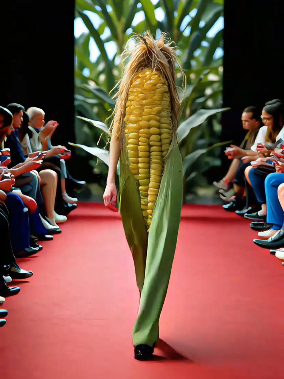 Si jagung catwalk sambil berpose 💃😀 #catwalk #pose #jagung #berjalan #action #aksi #mantab #aneh #lucu p