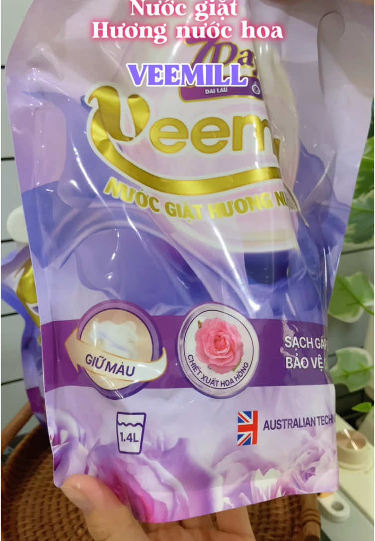Nước giặt thơm nhe #vtvcab #thichdautay🍓 #veemillvietnam #nuocgiatvemil #reviewnuocgiat