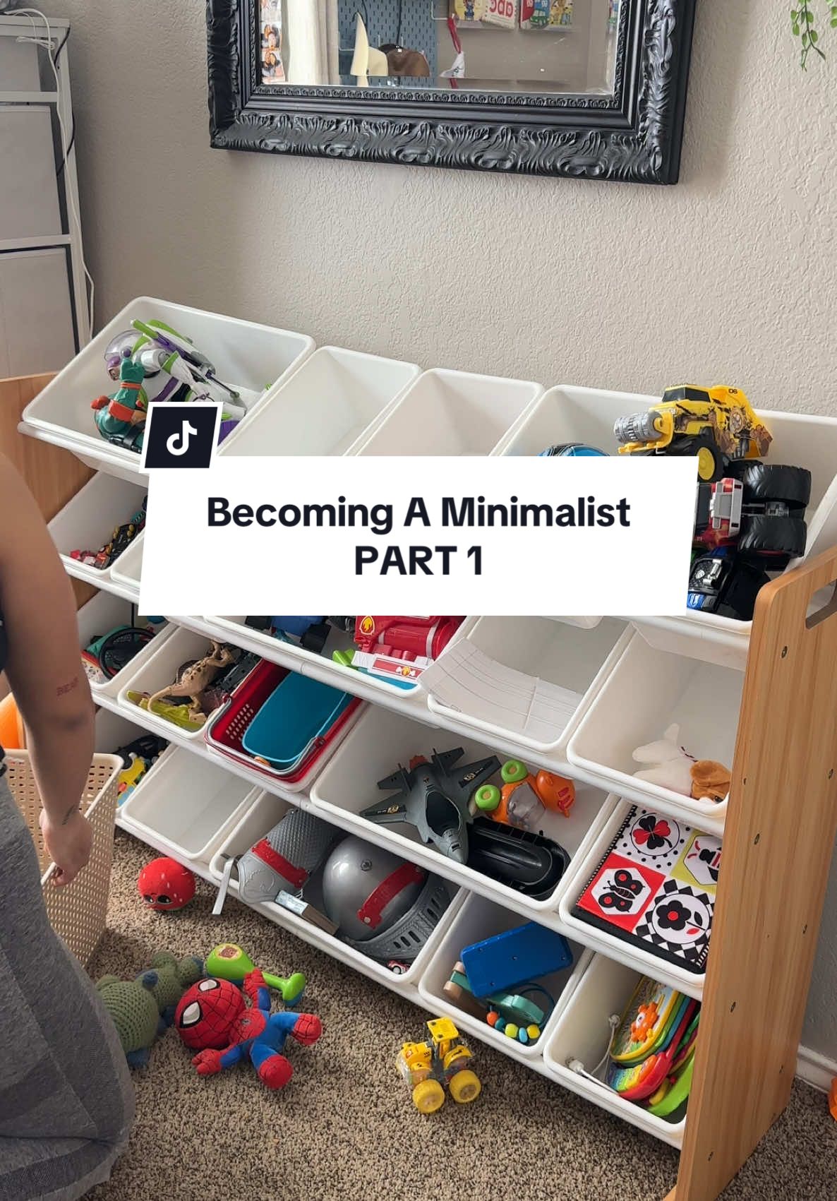 Part 1: Decluttering My Sons Room  I was serious when I said I wanted to become a minimalist household. 🧹🫧🧼  #decluttering #minimalisthome #kylieperkinsdeclutter #declutter 