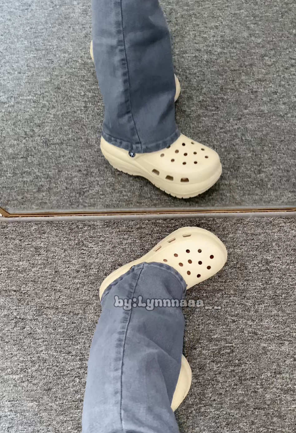 huhu nyaman banget di pakainya, mirip yg harga juta'an, tapi ini versi murahnya😍#sandalcross #cross #sandalwanita #fashion #OOTD #sepatukoreanstyle #rekomendasi #viralvideotiktok 