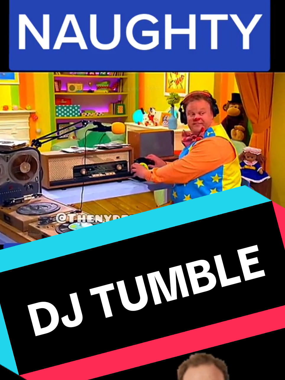 NAUGHTY MR. TUMBLE #thenyderanddavrosshow #mrtumble #naughtytumble #naughtymrtumble #somethingspecial #cbbc #cbeebies #meme #memes #trend #viral #funny #funnyvideos😂 #laugh #dj #djlife #radio #radiodj #fyp #foryou #foryoupage❤️❤️ #comedy #satire #justin #justinfletcher #onthisday 