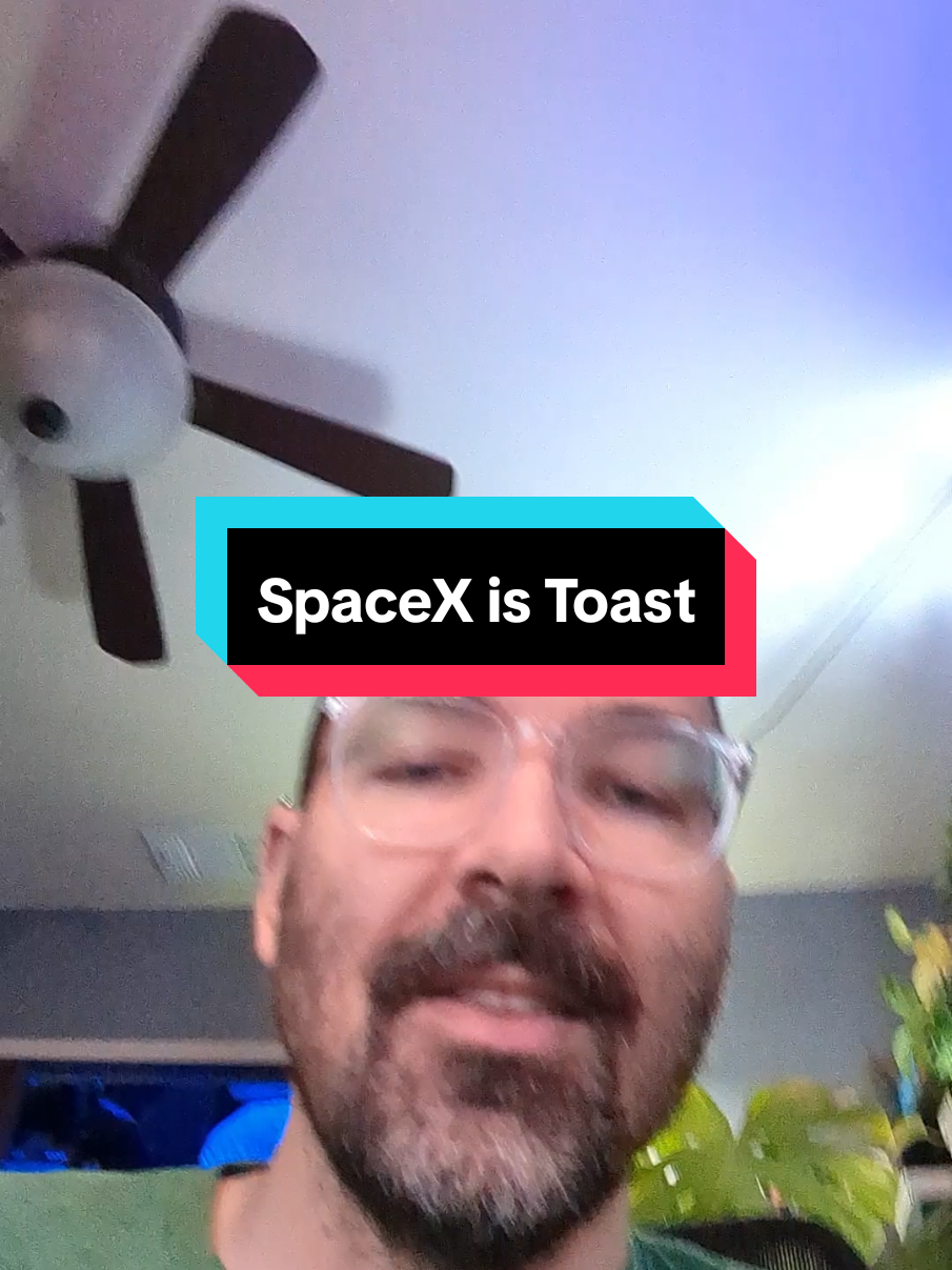 Replying to @qbelduentu SpaceX is Toast