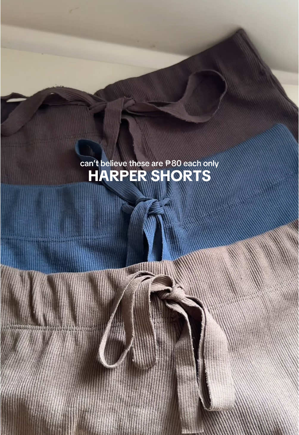 premium quality knitted shorts /harper shorts #highwaistshorts #womenshorts #shortsforwomen #fyp #fypage 
