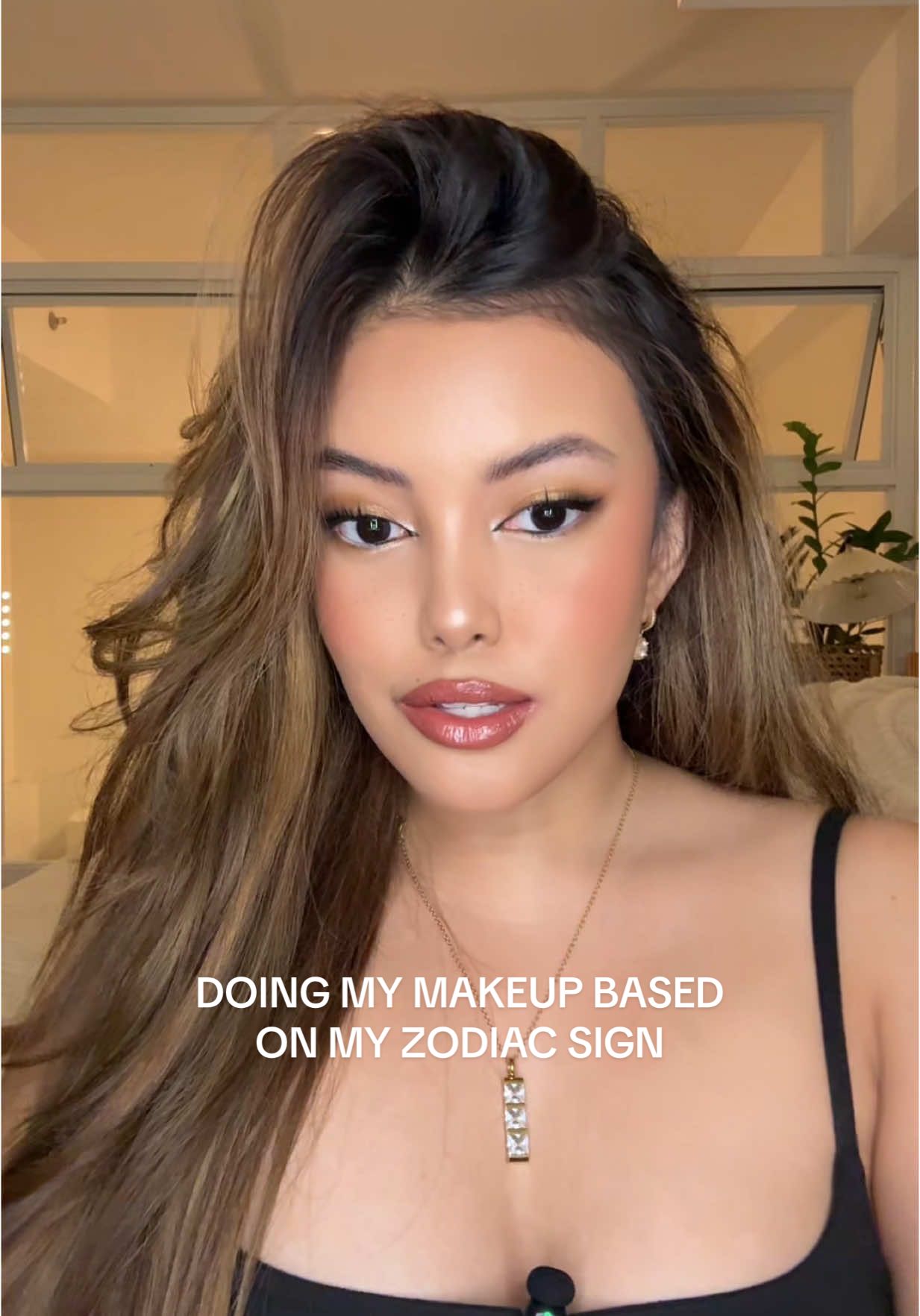 doing your makeup based on ur zodiac sign can give u a glowup?! 🫣 idek u be the judge haha #makeupph #grwmroutine #makeuptutorial #leo 