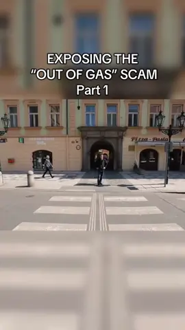 EXPOSING THE “OUT OF GAS” SCAM - PART 1 #exposed #gonewrong #scam #scammeralert #fake #money 