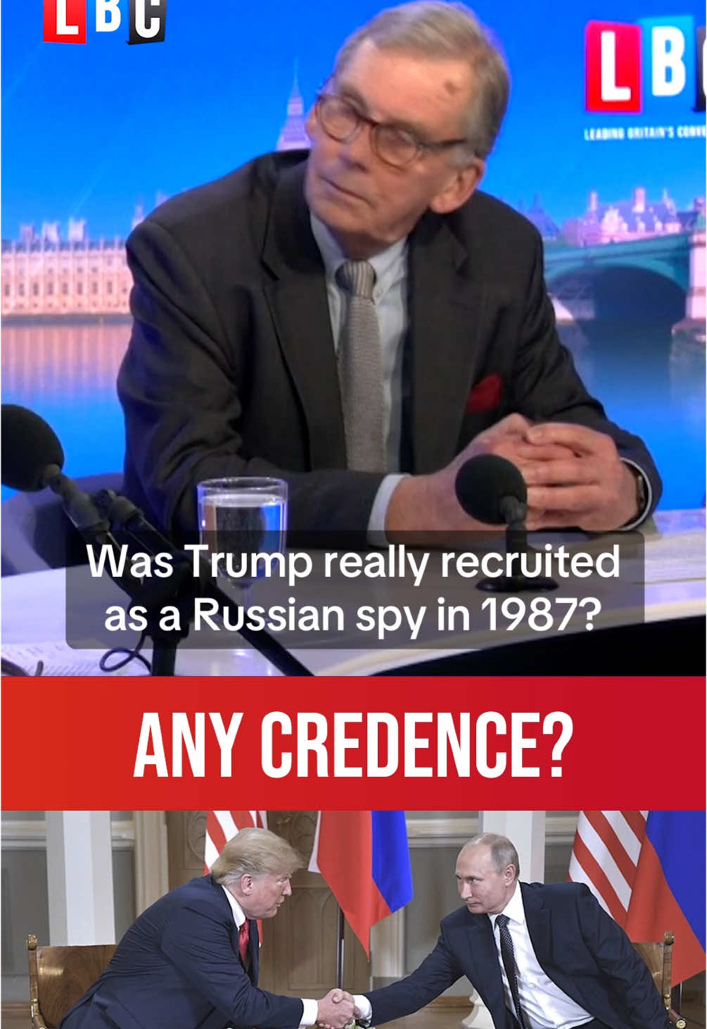 Former spy chief weighs in on the ‘conspiracy’. #lbc #donaldtrump #america #president #russia #putin #spy #conspiracy #krasnov #kgb #politics 