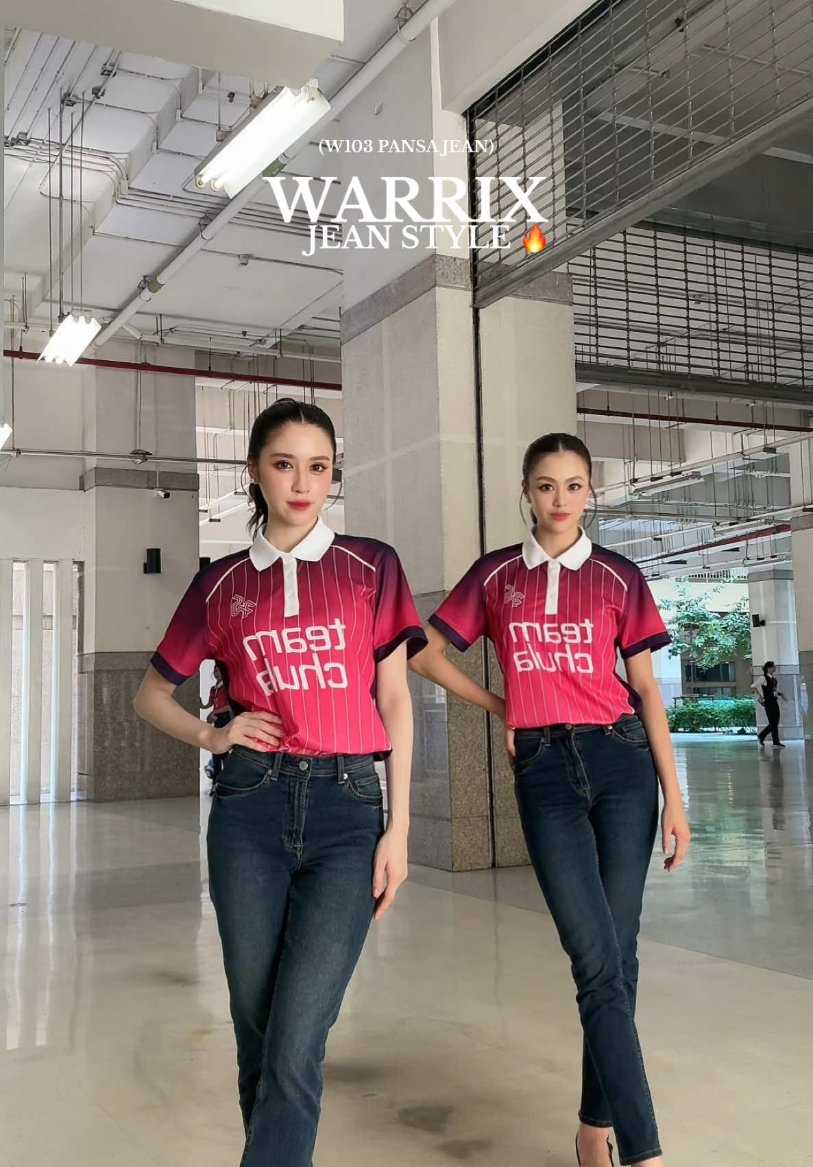 WARRIX JEAN STYLE🔥 . #warrix #warrixthailand #warrixjeans #jean #womenjean 