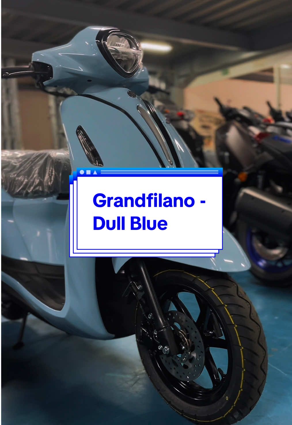 Yamaha Grandfilano Hybrid Neo  - Dull Blue 2025 #yamaha #yamahaditiktok #grandfilano #filano 