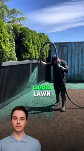 Good idea! Liquid lawn