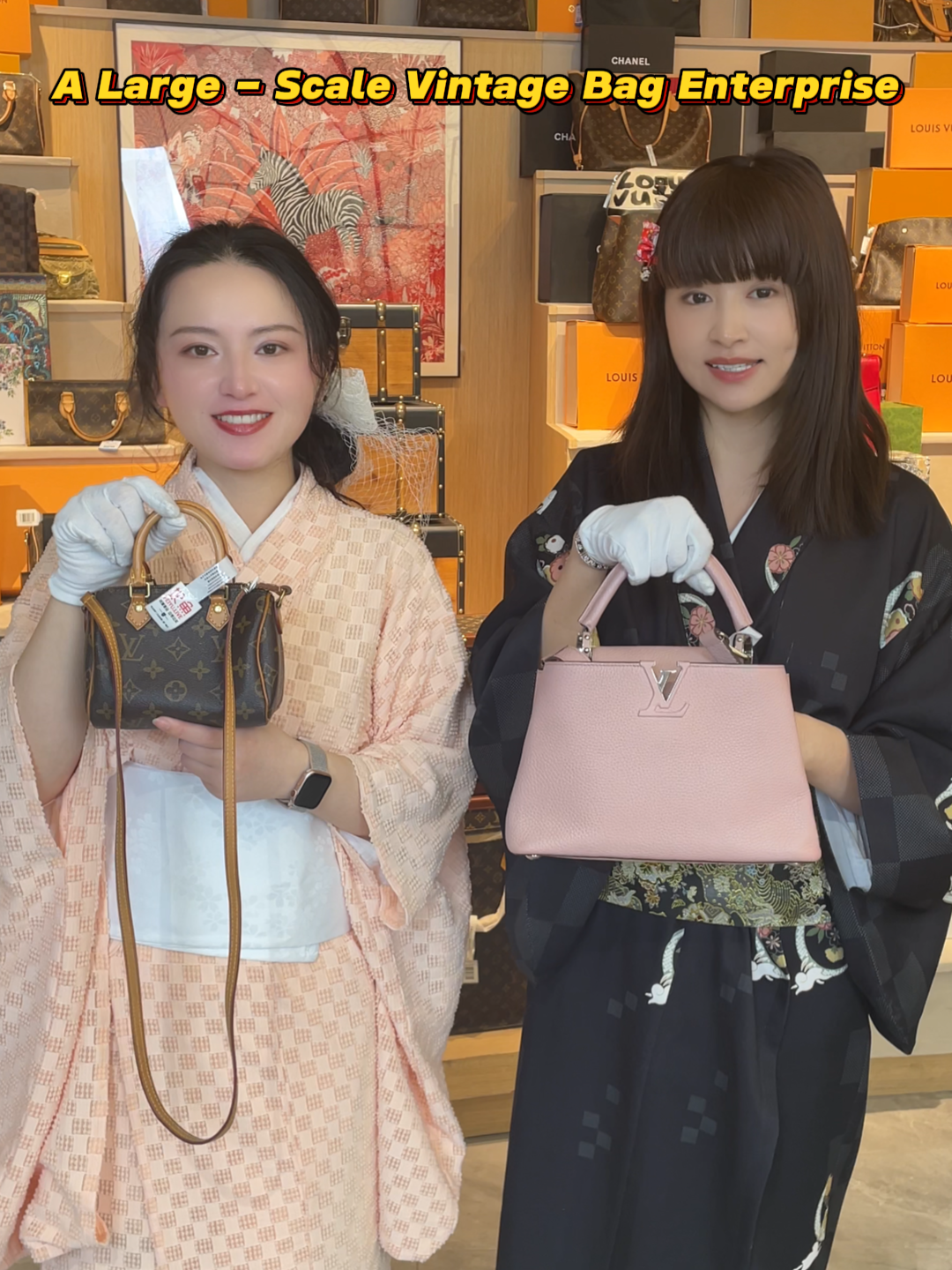 Vintage - loving sisters are here! We recommend gorgeous vintage bags to you every day. Lock in our live - stream room!#vintagebag #luxurybag #vintagefashion #louisvitton #gucci #chanel #hermes