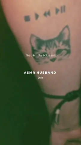 istriku bikin tatto #fyp #pov #husbandwife 