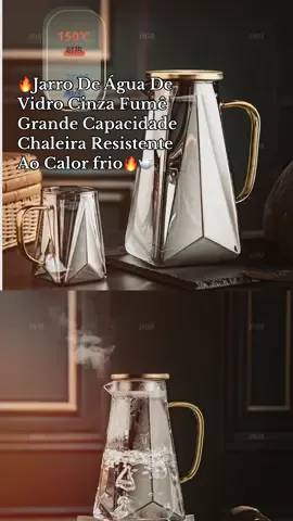 Dê uma olhada em Jarro De Água De Vidro Cinza Fumê Grande Capacidade Chaleira Resistente Ao Calor Fria Suco🔥LINK NA BIO👆#promo24 #comprasegura #acheinashopee #comprashopee #viral_video 
