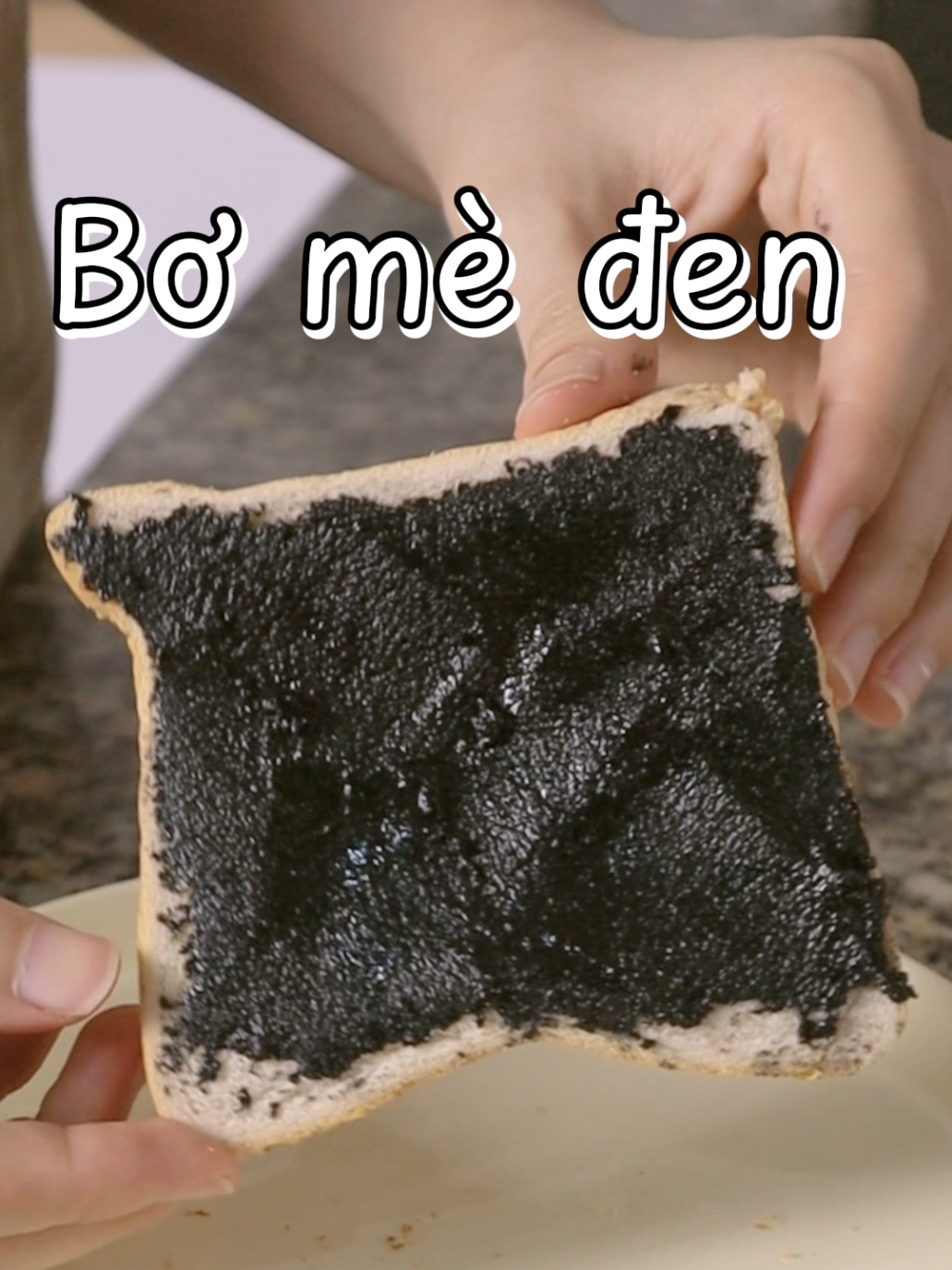 Bơ mè đen | Xin chào mùa Xuân 😗✌️ #kystories  #cookingvlog #bomeden #sesamebutter #LearnOnTikTok 