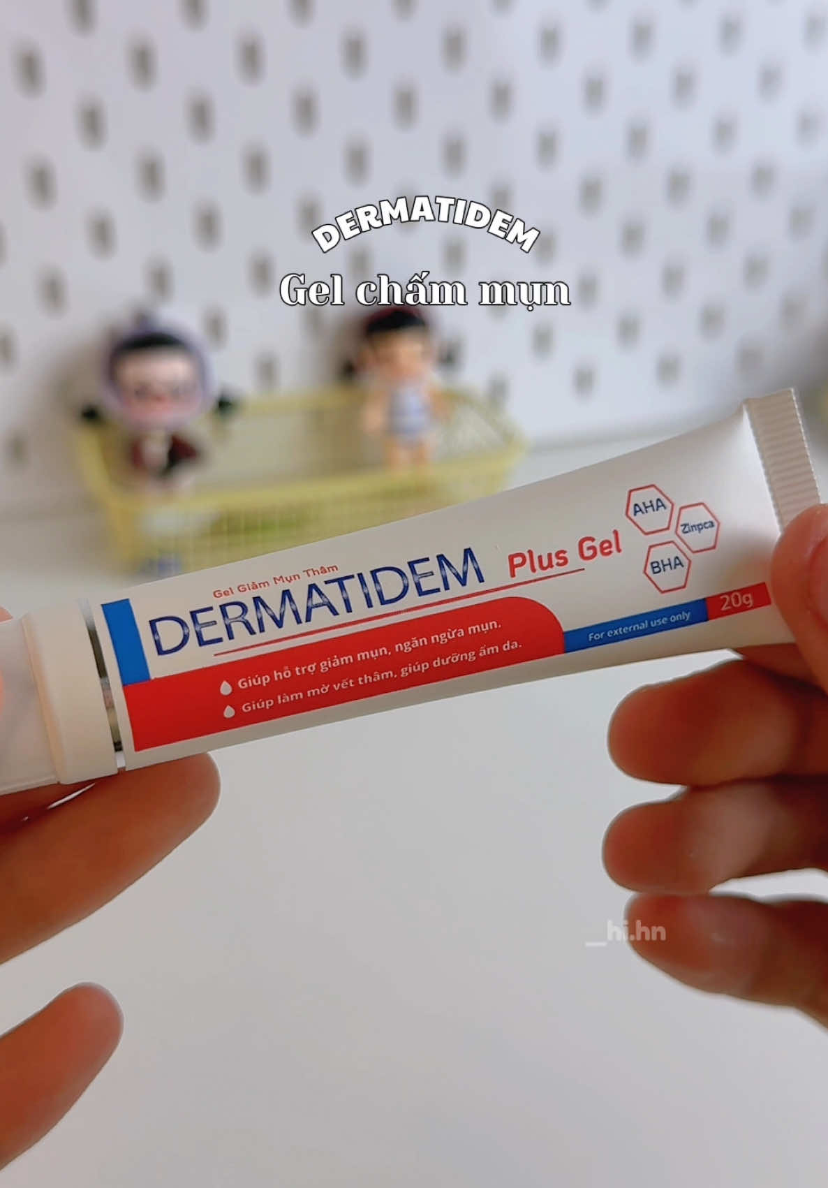 gợi ý mấy bà một em chấm mụn tui siu ưngg ✨ #review #unbox #unboxing #gelchammun #gelchammundermatidem #dermatidem #skincare #skincareroutine #skincaretips 