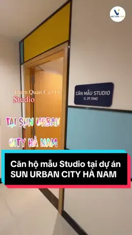 Căn hộ mẫu studio tại dự án SUN URBAN CITY HÀ NAM#xuhuong #sungroup #sunurbancity #bấtđộngsản #vietsunland #nhacnuoc #hanoi #hanoi #benhvien 