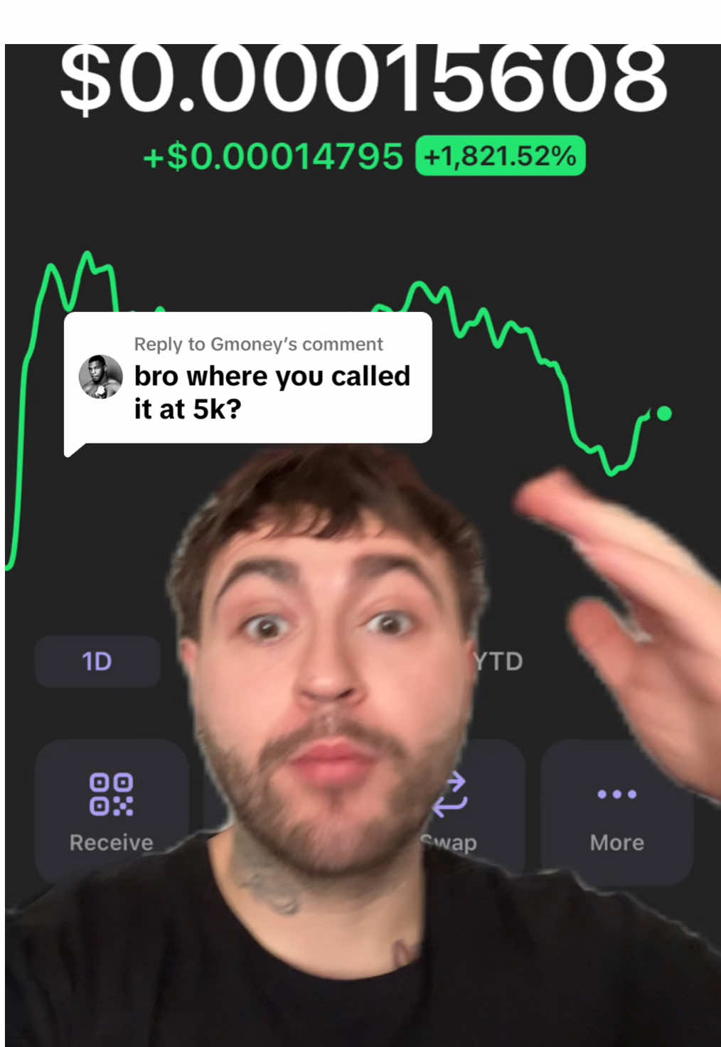 Replying to @Gmoney #greenscreen #memecoin #memecoins #crypto 