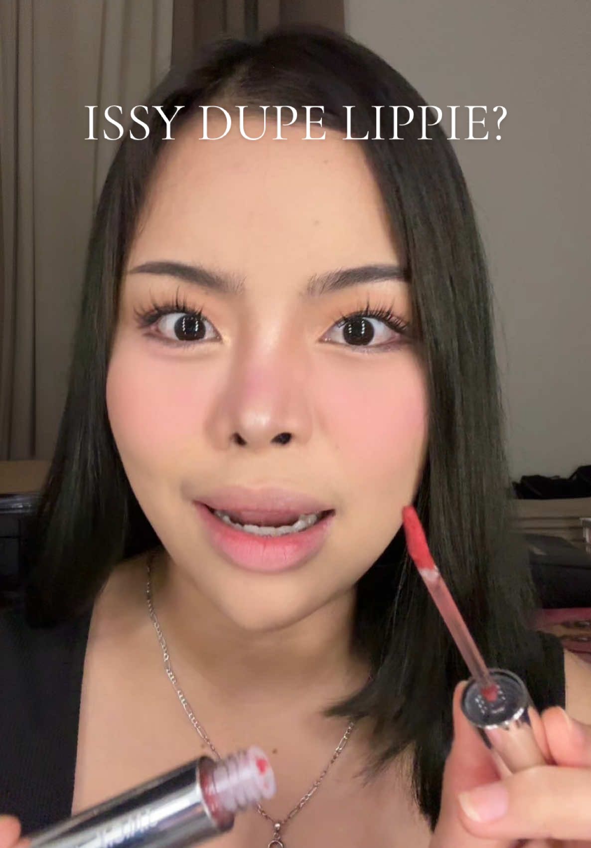 totoo ba ang mga balita na dupe daw to ni issy mousse tint? alamin natin yarn! #jmcy #jmcyvelvettint 