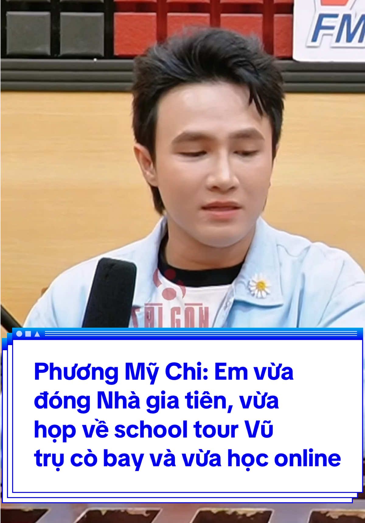 Phương Mỹ Chi: Em vừa đóng Nhà gia tiên, vừa họp về school tour Vũ trụ cò bay và vừa học online #nhagiatien #phuongmychi #huynhlap #8saigon 