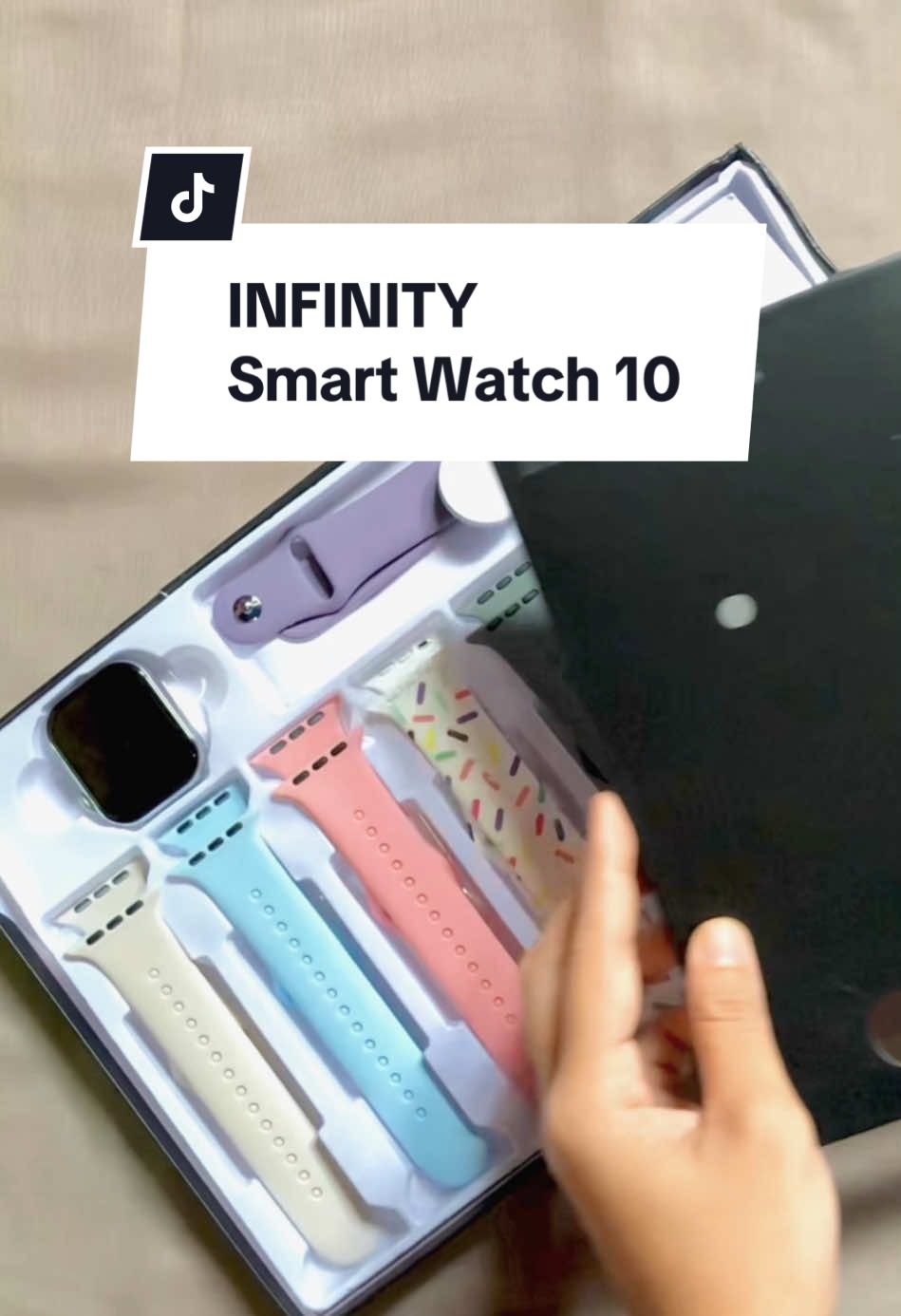 Infinity Watch 10 IOS/Android #smartwatch #infinity #fyp #masukberanda 