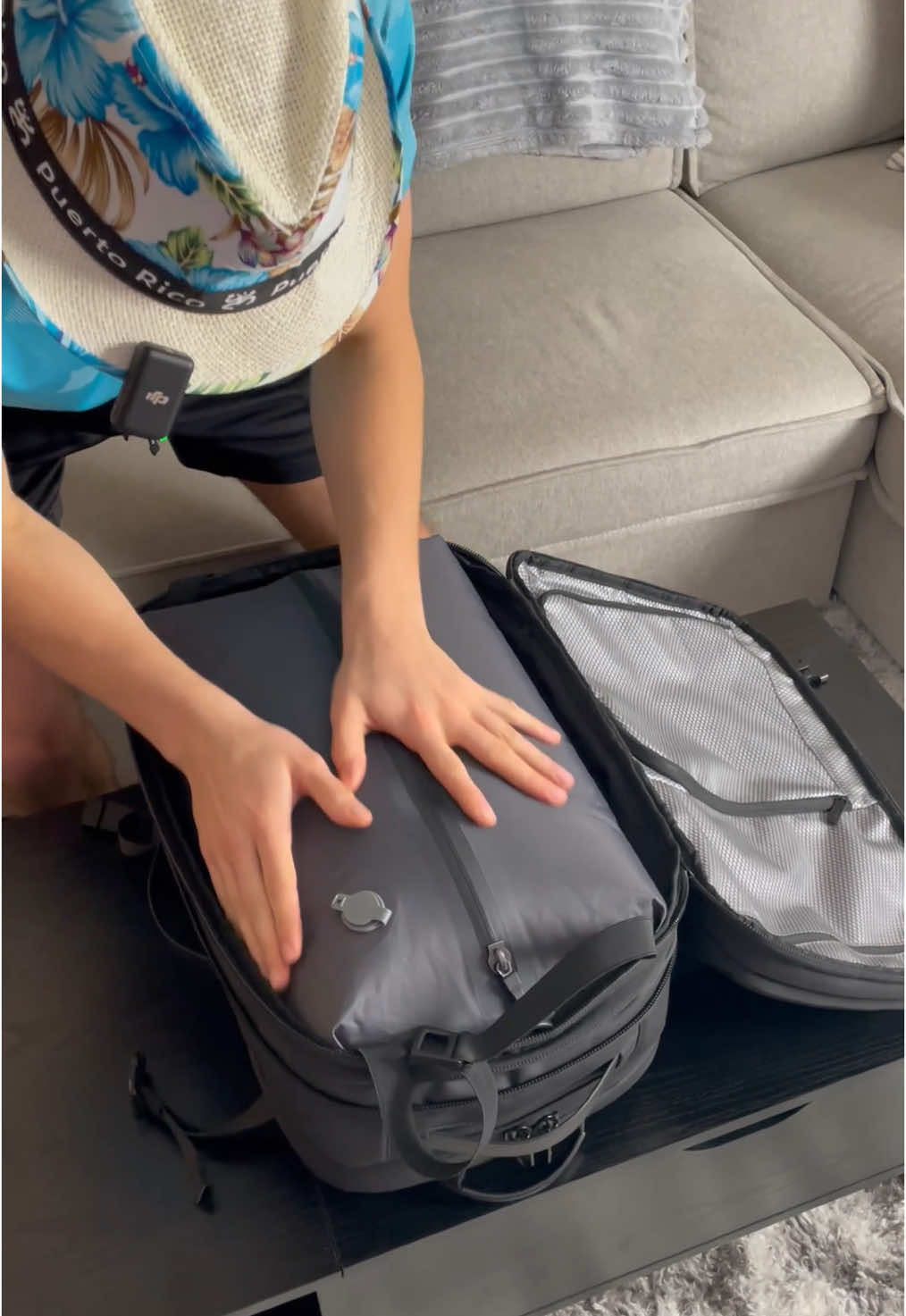 Ryanair asked us to stop posting about this travel bag.. 😱 #travelbag #travel #backpack #carryon The ultimate travel companion for frequent flyers and overpackers, with innovative vacuum compression technology to make your vacations a whole lot easier. 