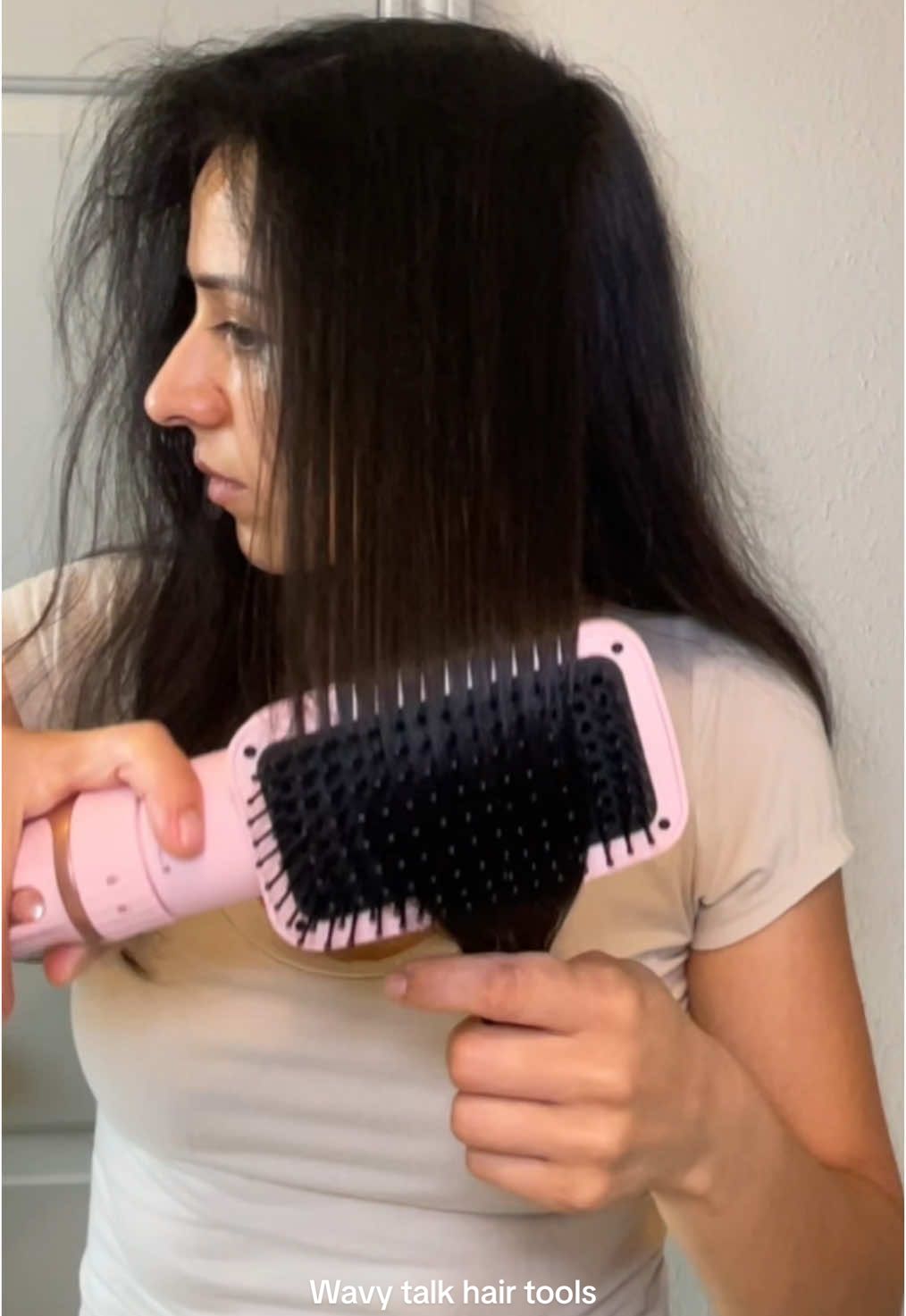 Replying to @Glen Beauty está genial!! En esta ocasión estoy utilizando el secador y el cepillo de este set de herramientas para el cabello de @wavytalkofficial @wavytalk_us te dejo el link en el carrito por si quieres chekarlo🥰🛒 #wavytalkhair #wavytalk #stylinghair #wavytalkthermalbrush #tiktokshopfinds 