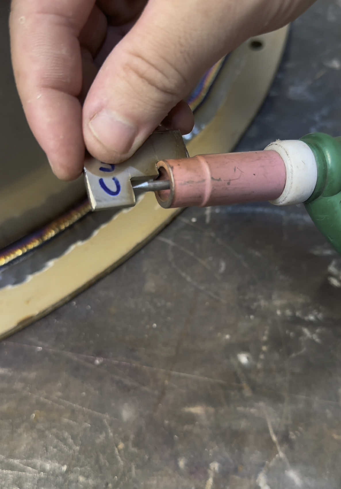Como eu soldo flange  #solda #welding #soldagem #weldlife #viral 
