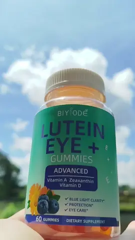 Biyode Lutein eye gummies.. sesuai untuk yang ada masalah mata. Contohnya rabun, silau, mata letih kena amalkan makan lutein eye 2 kali sehari. #biyode #gummies #luteineyes #fyp #foryou