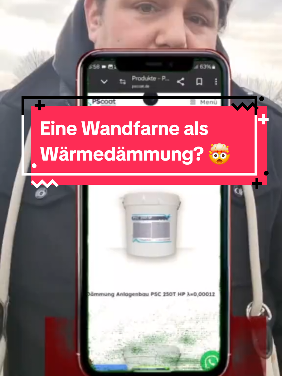 Eine #wandfarbe als #Dämmung - #Wärmedämmung  ??? Geht das? Der #Gutachter eures Vertrauens ist der #Wahrheit auf der Spur. Ab Donnerstag wissen wir op #PScoat der #Gamechanger in Sachen Dämmung wird. #spannend 