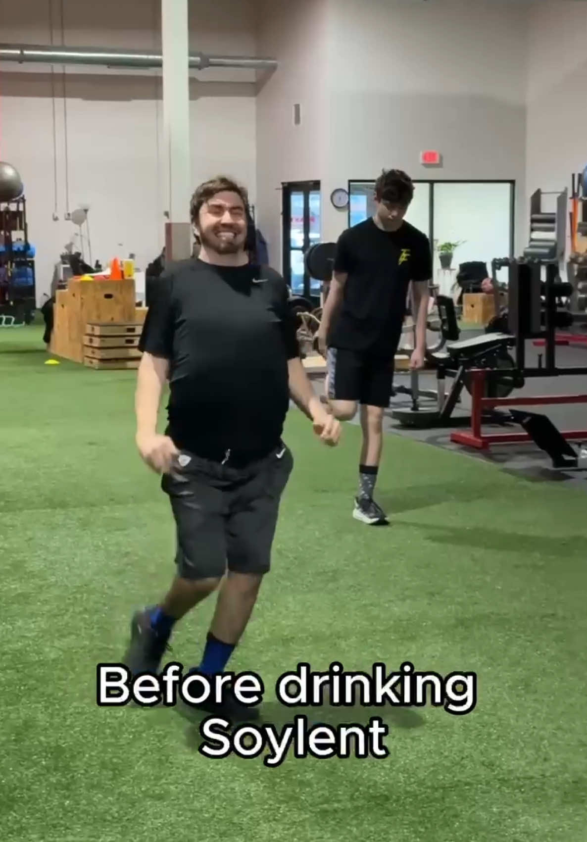 🏃‍♂️💨😋 #soylent #workout #motivation 