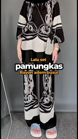 lala one set cakep banget adem di pakai seharian 🔥🤩 #oneset #onesetkekinian #onesetrayon #rekomendasi 