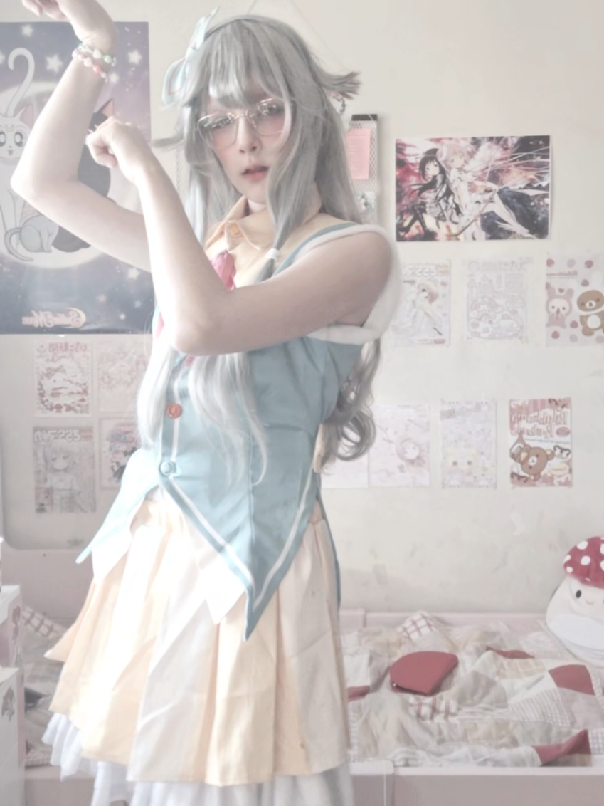 { #NENEKUSANAGI } { 18:11 } { Draft of the day <3 } { Nene cosplay } { Tagzz for reach!!! : #pjskcolorfulstage #pjsk #nenekusanagicosplay #cosplayers #kawaii #cutecore🎀🦴🍮🐾 #cosplay #nene #nenek #catloving #n25 }
