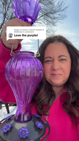 Replying to @Karen | GenX Health & Wellness glass hummingbird feeders by Kingsyard #kingsyard #hummingbird #hummingbirds #birdfeeder #birdwatching #birdsoftiktok 