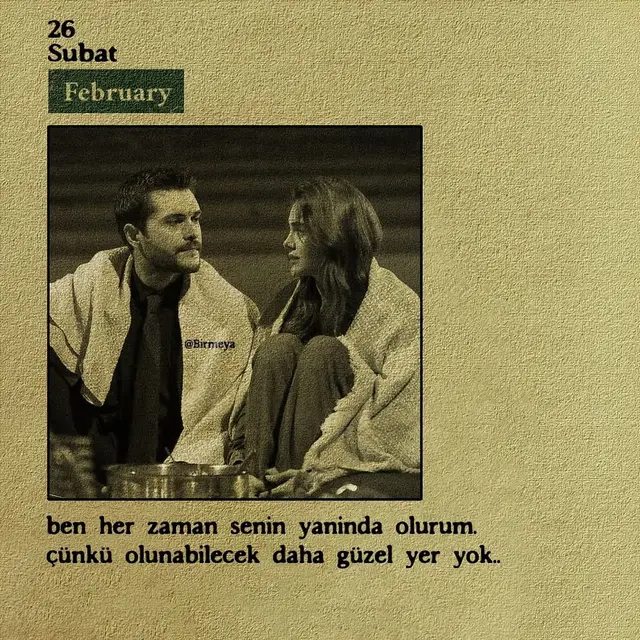 26 Şubat. #günlüksözler #birmeya #gününsözü #edebiyat #edebiyatsözler #sözler #şiir #şiirsokakta #şiirheryerde #fyp #fypage #foryoupage #sen #ben #aşk #sevgi #sevda#intikam #aldatma #ayrılık #veda #imkansız  #hüzün #umut #kalp #aşksözleri #duygular #ayrılık #sonmektup #february #şubat #çarşamba #26şubat 