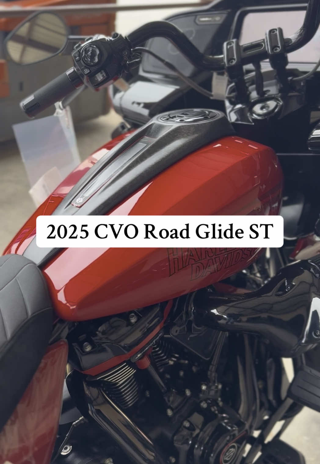 NEW 2025 Harley-Davidson CVO Road Glide ST in Rally Red #HarleyDavidson #CVO #RoadGlideST 