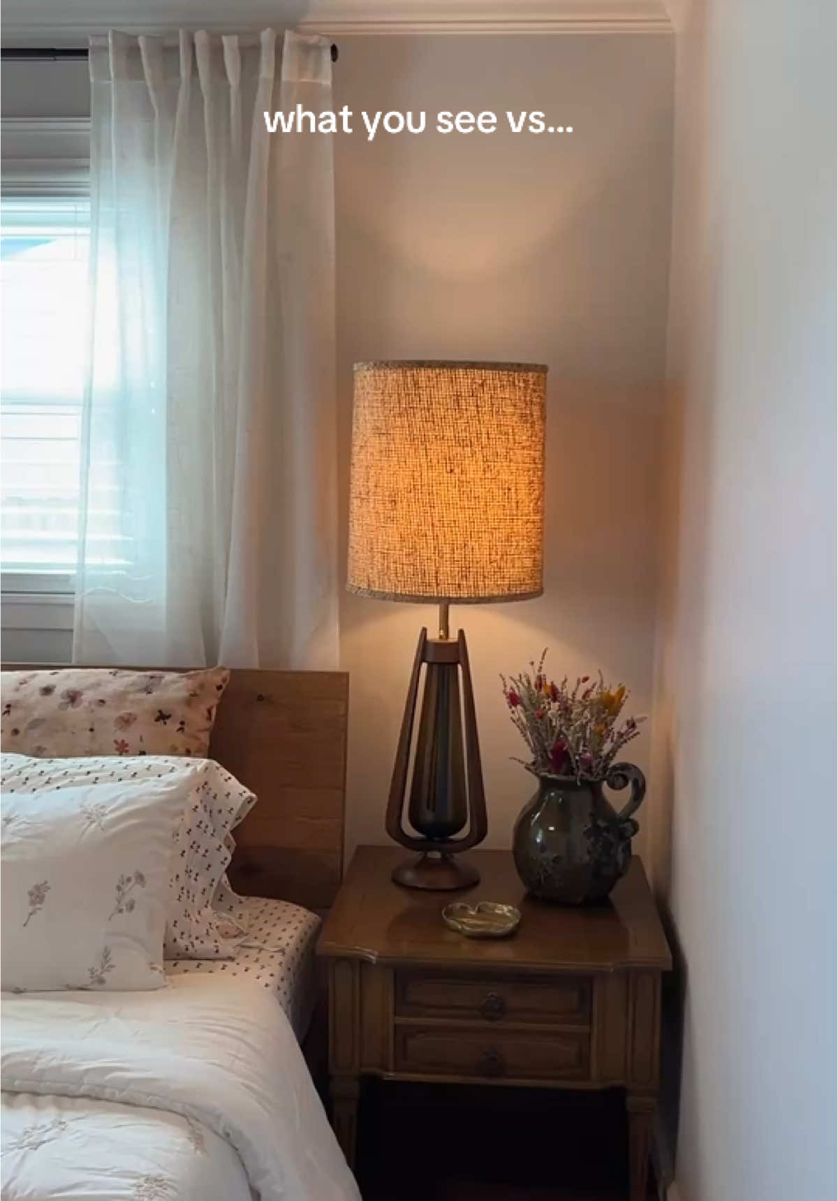 We started rebuilding this bedroom almost 3 years ago 🧚🏽✨ #bedroomdesign #bedroommakeover #homemakeover #roomdecor #roominspo #cozybedroom #cozyhome #construction #hometransformation #diyhomeimprovement #beforeandafter 