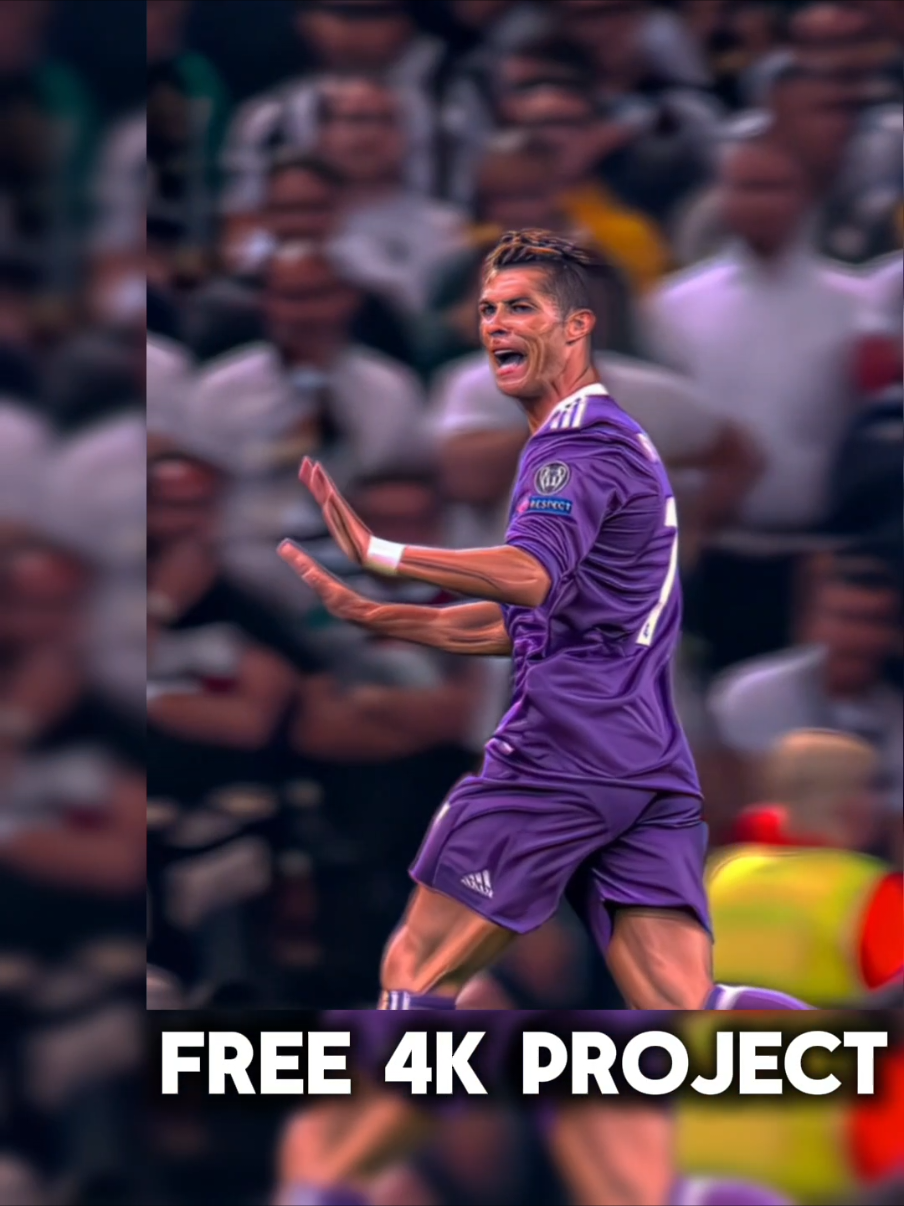 Ronaldo Free 4k Project 😍 #ronaldo #freeedit #cr7 #footballtiktok #fyp #goviral 