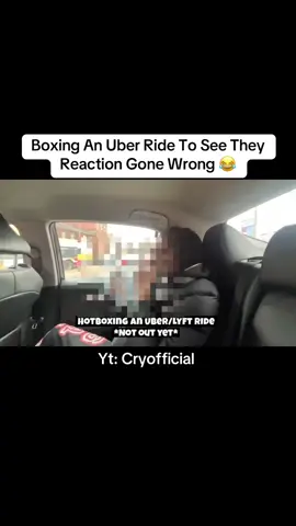Hotboxing An Uber Ride Gone Wrong 😂 New Video Out Now Link In Bio (Yt:Cryofficial)❤️  #fyp #viral #foryou #youtube #cryofficial #college #target #Vlog #xyzbca #funnyvideos #uber 